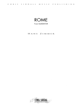 Book cover for Rome - Score Only