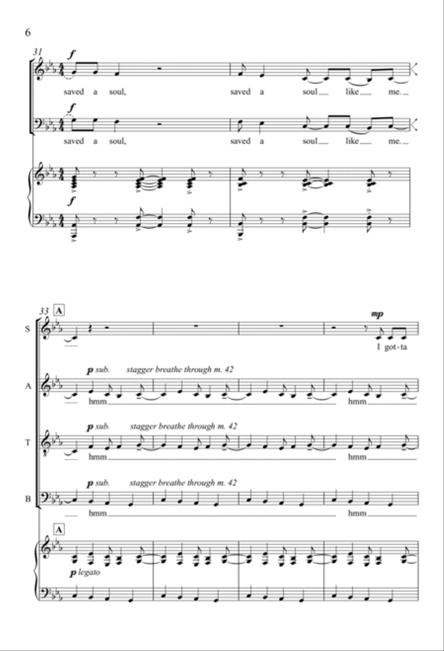 How Sweet the Sound Divisi scores gallery preview page 5