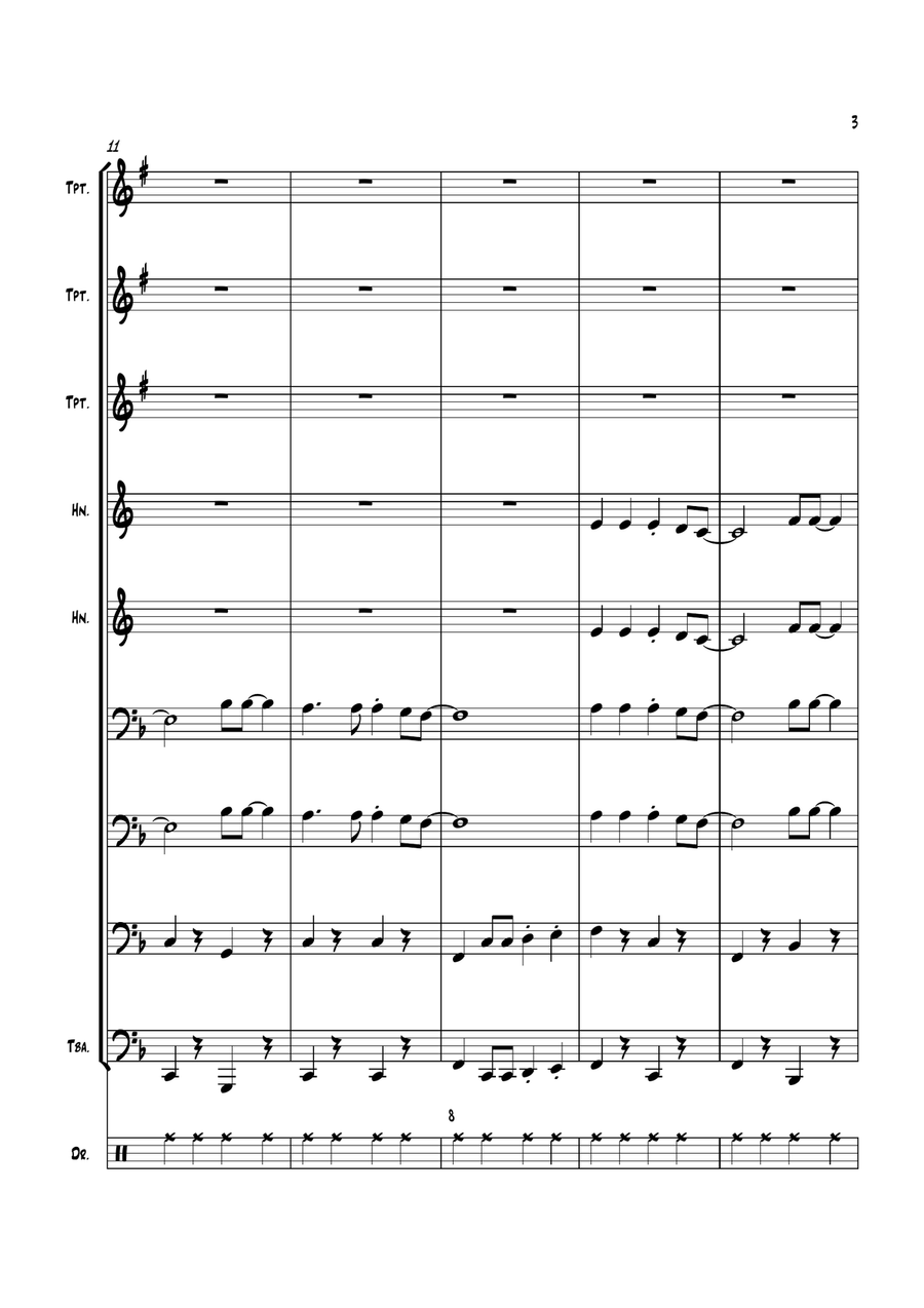 Soon And Very Soon Horn scores gallery preview page 3