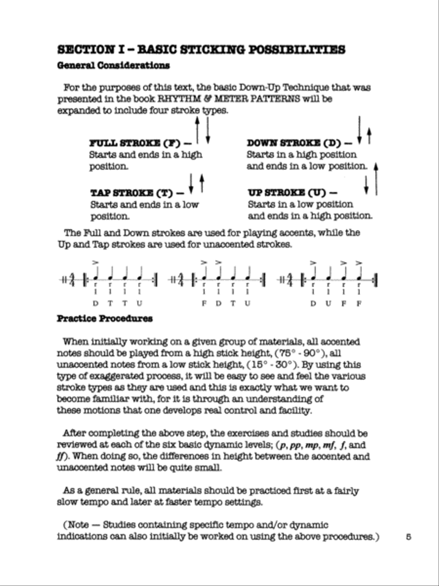 Sticking Patterns Drum Set scores gallery preview page 3