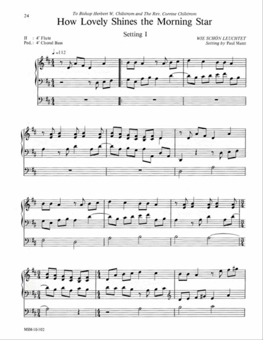 Improvisations for the Christmas Season, Set 3 Organ scores gallery preview page 10