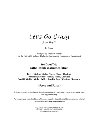Book cover for Let's Go Crazy