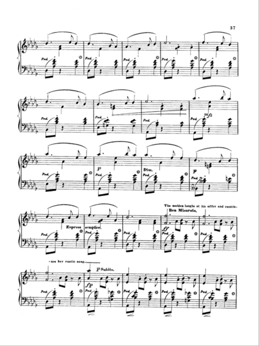 Gottschalk: Album Gottschalk: Album Piano Solo scores gallery preview page 3