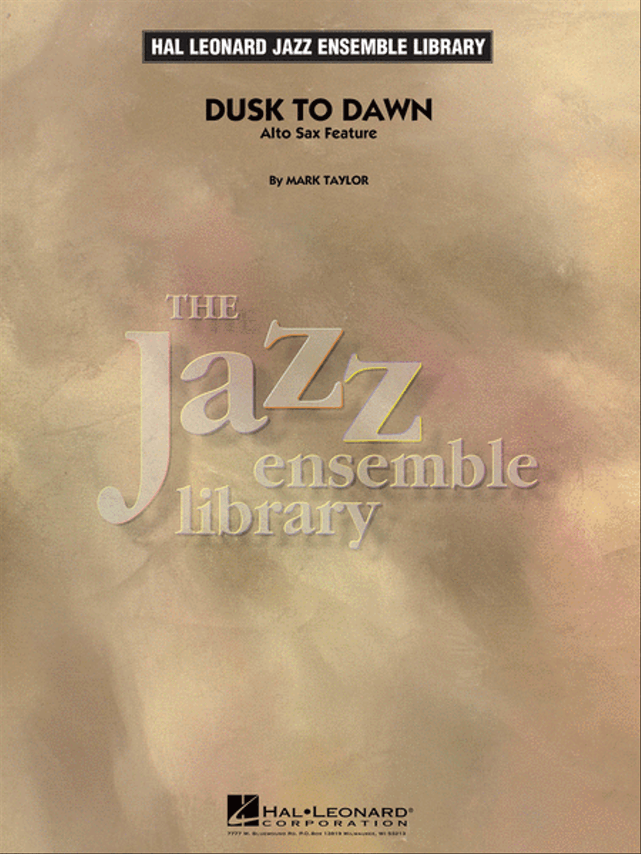 Dusk to Dawn (Solo Alto Sax Feature) Jazz Ensemble scores gallery preview page 1