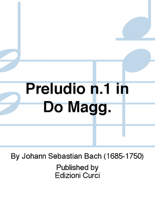 Preludio n.1 in Do Magg.