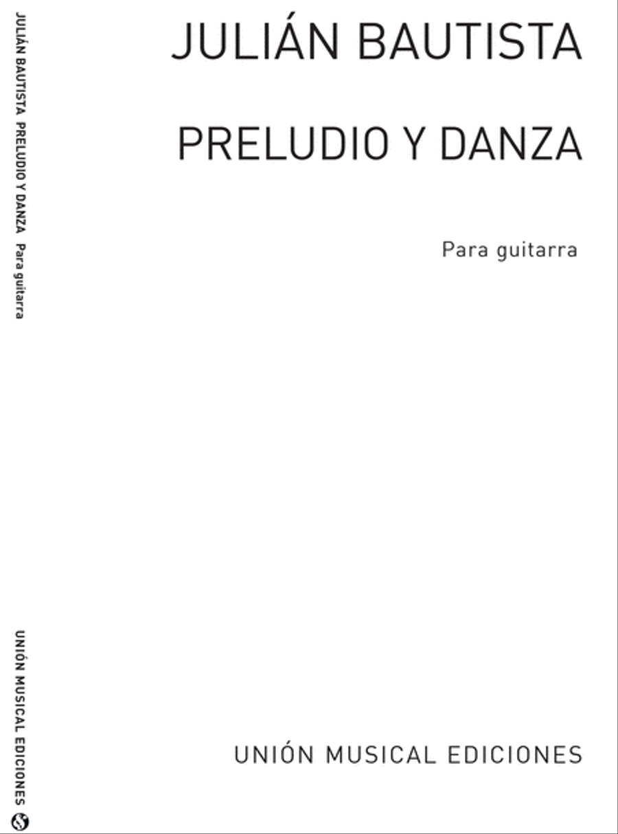 Preludio Y Danza (R Sainz De La Maza) Guitar Acoustic Guitar scores gallery preview page 1