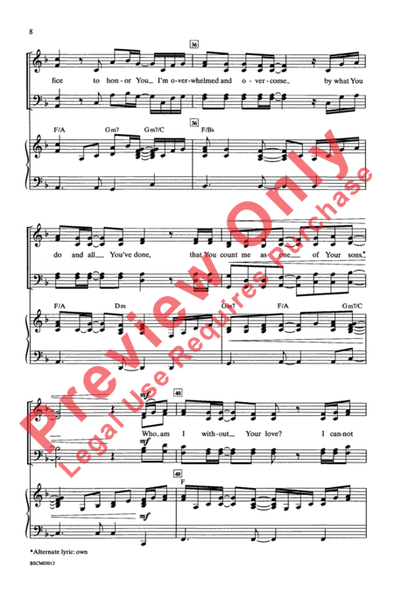 Who Am I - SATB image number null