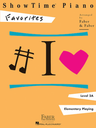 Book cover for ShowTime® Piano Favorites