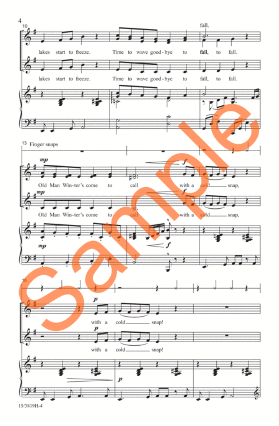 Cold Snap Cold Snap SSA scores gallery preview page 4