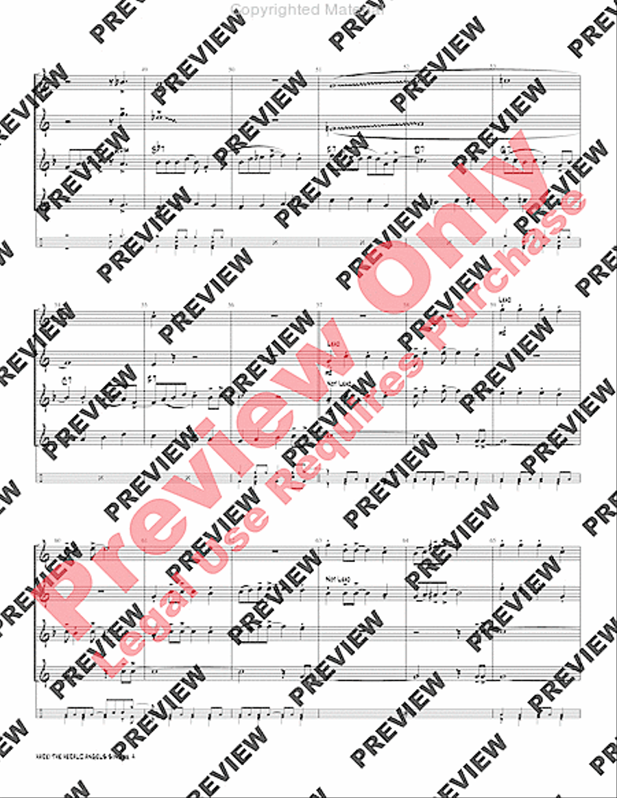 Swingin' Saxes Christmas, Set 2 Small Ensemble scores gallery preview page 13
