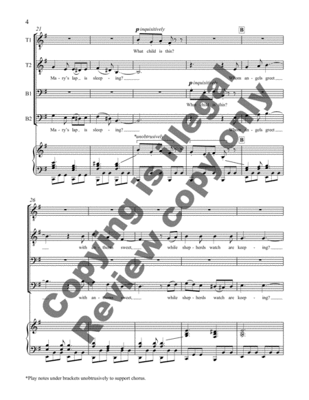 Rejoice! (TTBB Piano/Choral Score)