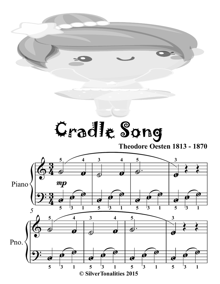 The Doll's Dream Opus 202 Number 4 Easy Piano Sheet Music Easy Piano scores gallery preview page 3