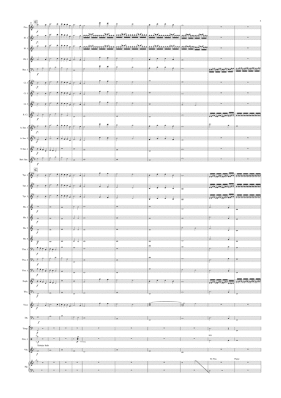 Venint a casa Concert Band scores gallery preview page 3
