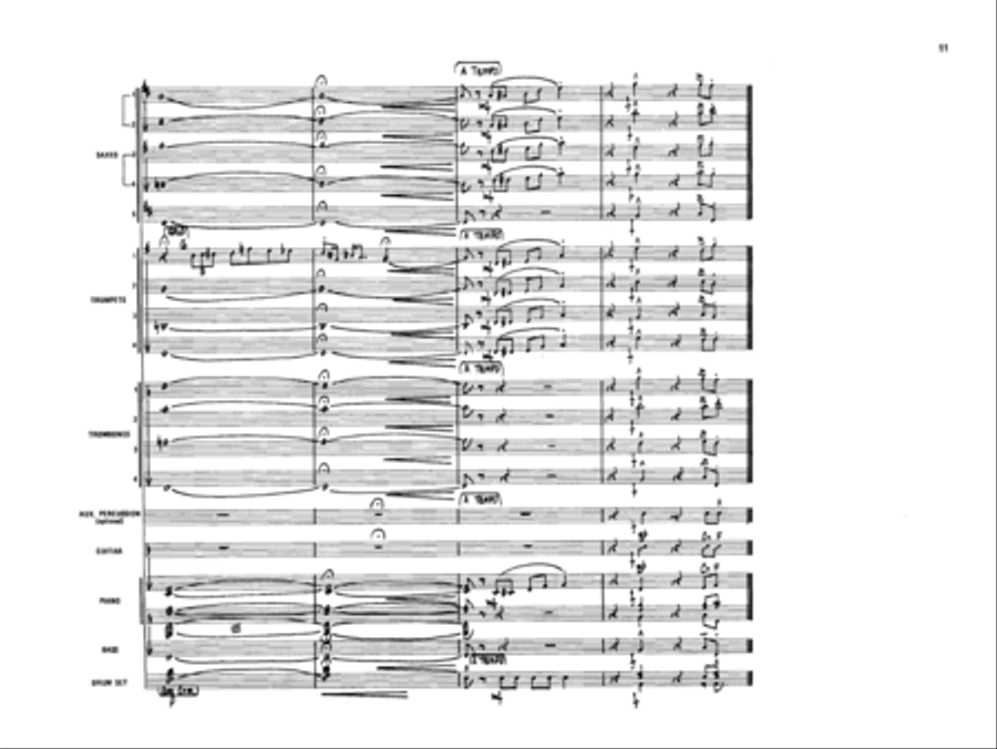 Fire & Brimstone Fire & Brimstone Jazz Ensemble scores gallery preview page 11