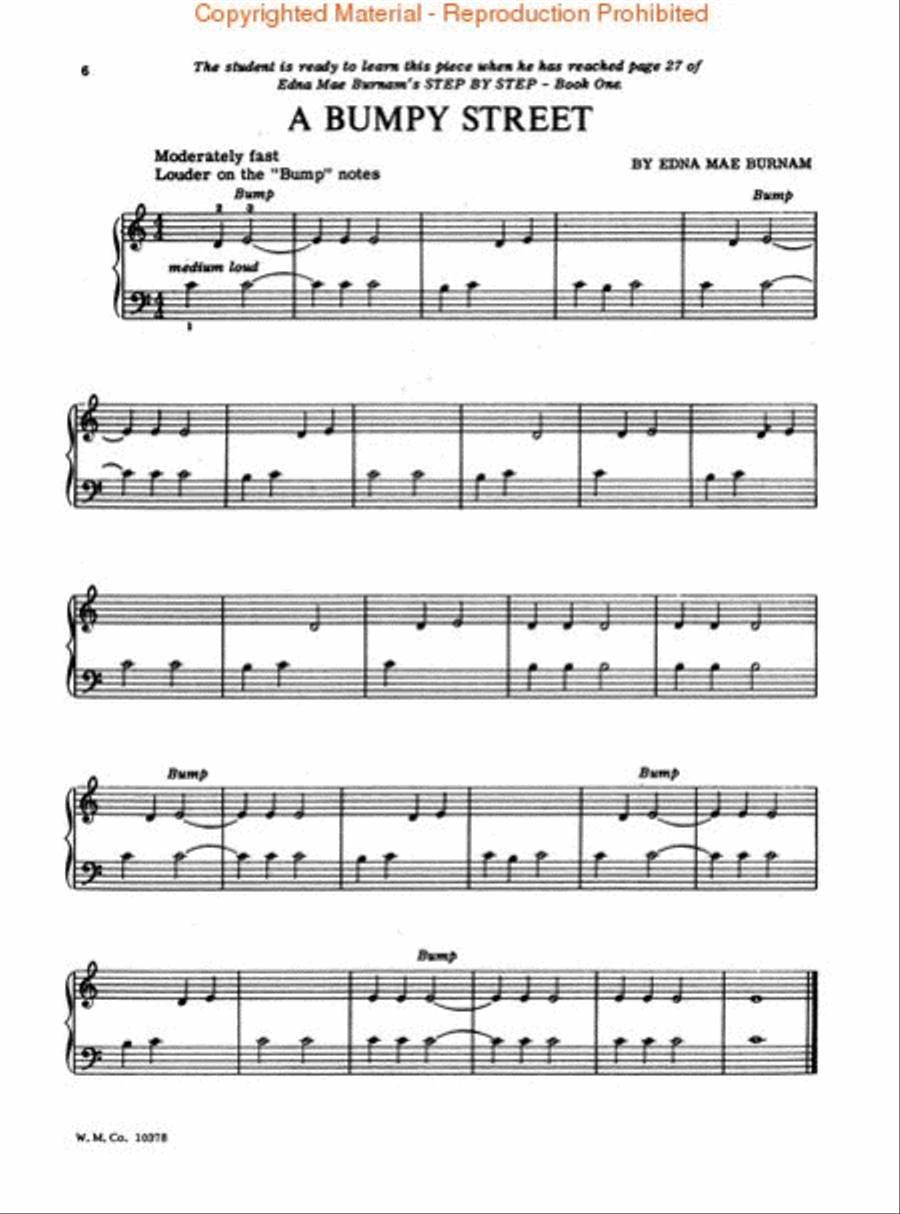 Pieces to Play – Book 1 Piano Method scores gallery preview page 4