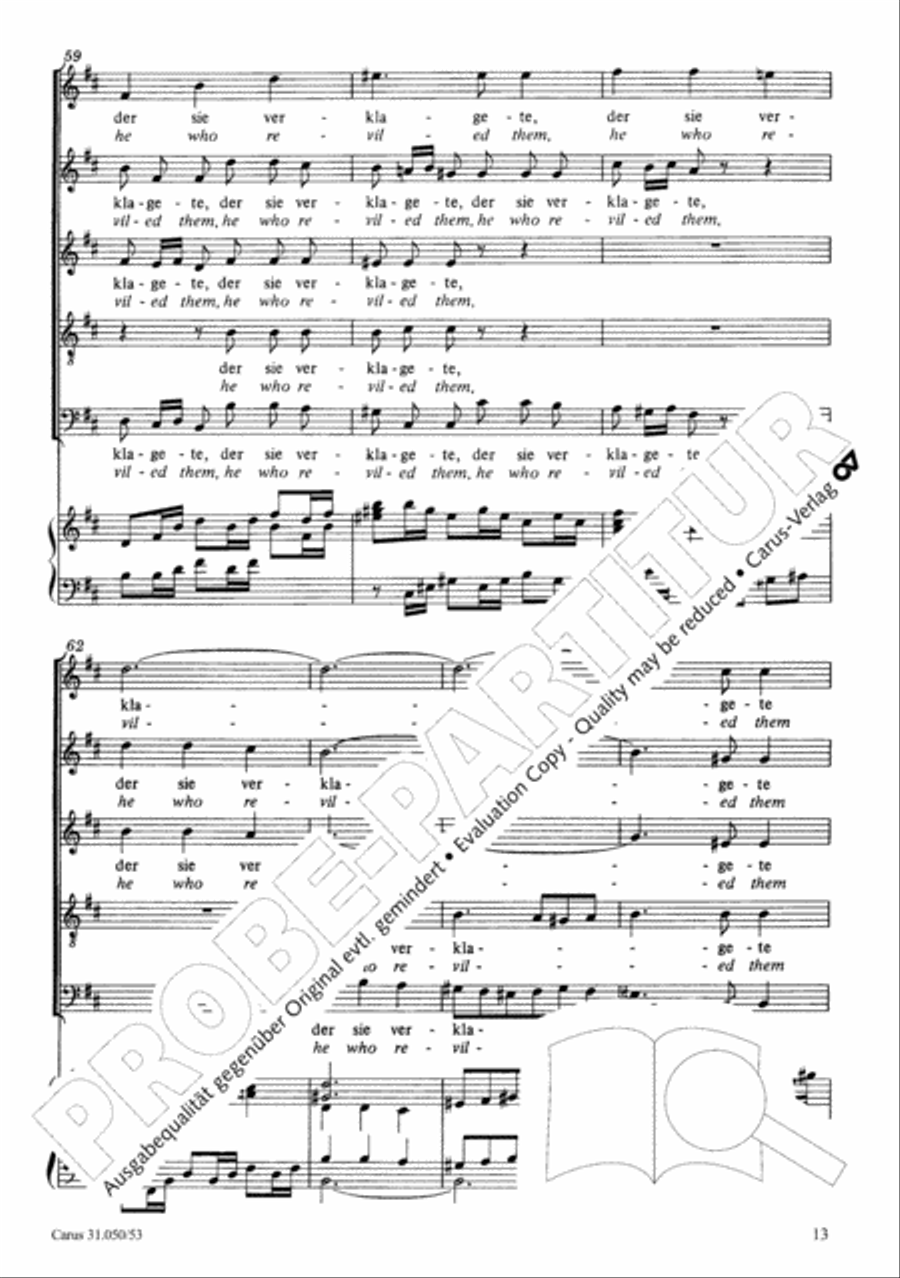 Now has the hope and the strength (Nun ist das Heil und die Kraft) 4-Part scores gallery preview page 14