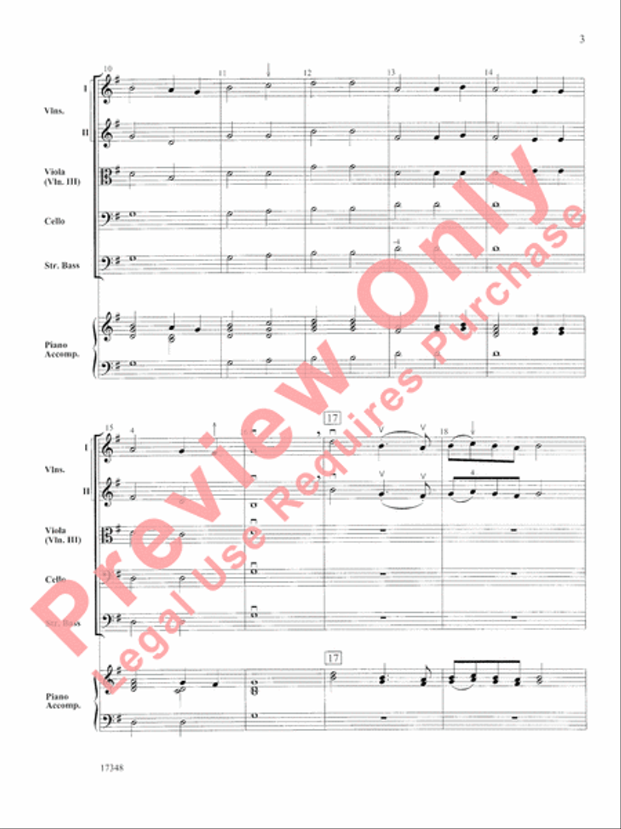 A Shaker Hymn A Shaker Hymn String Orchestra scores gallery preview page 4