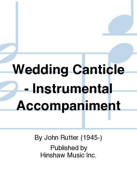 Wedding Canticle - Instrumental Accompaniment