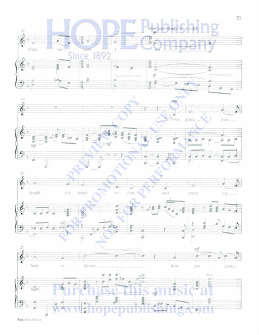 Seven Sacred Vocal Solos High Voice scores gallery preview page 24