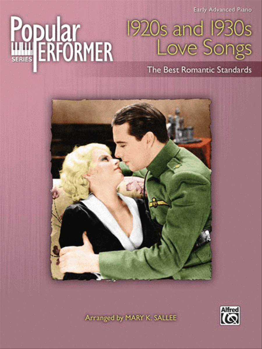 Popular Performer -- 1920s and 1930s Love Songs Piano Solo scores gallery preview page 1