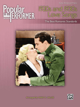 Book cover for Popular Performer -- 1920s and 1930s Love Songs