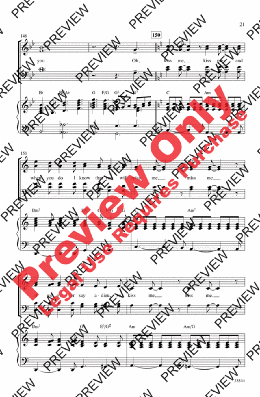 We Love the '50s 4-Part scores gallery preview page 21