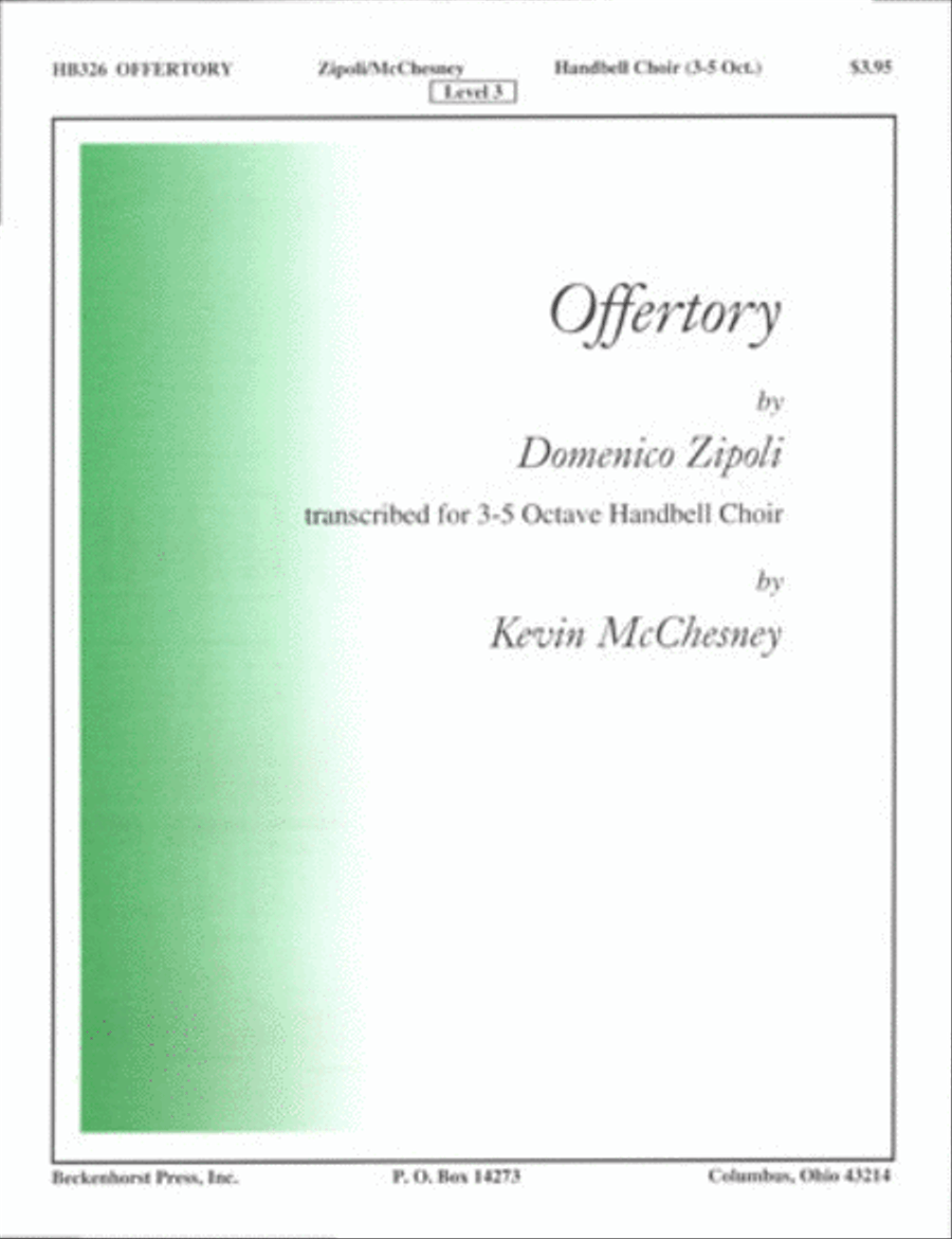 Offertory - McChesney Offertory - McChesney 5-Octaves scores gallery preview page 1