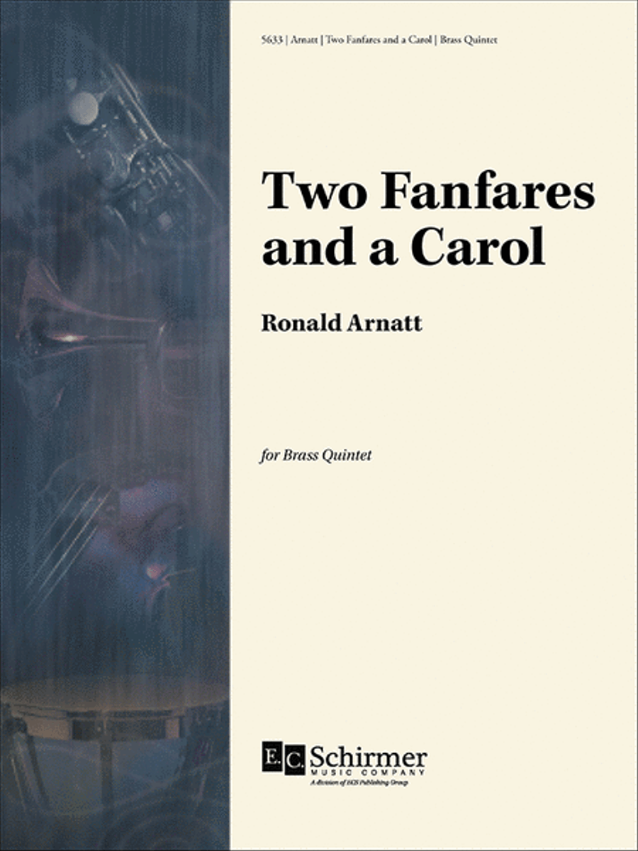 Two Fanfares and a Carol Brass Quintet scores gallery preview page 1