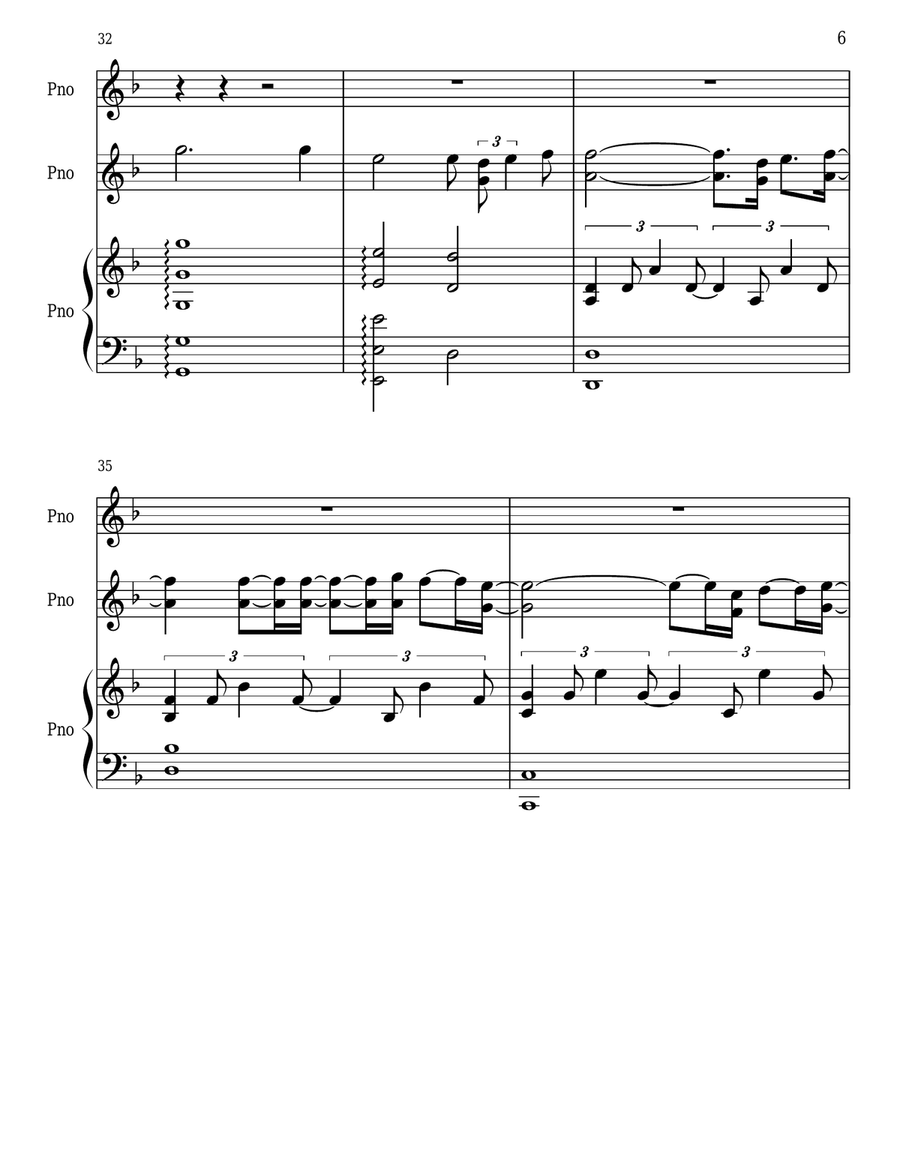 One day-Arash Piano Easy Piano scores gallery preview page 6