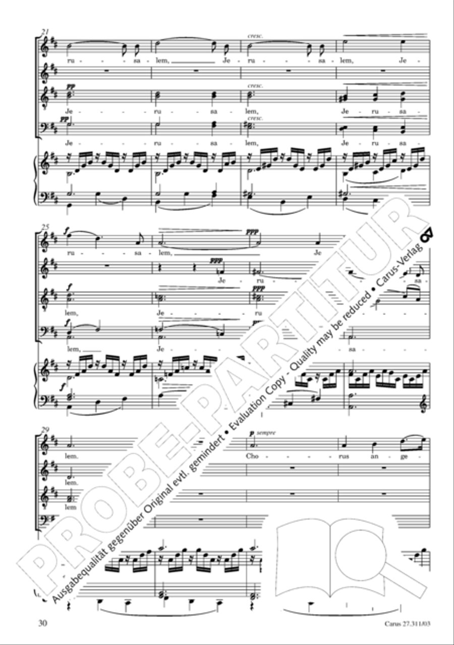 Requiem - church version (Requiem. Fassung mit kleinem Orchester) Requiem - church version (Requiem. Fassung mit kleinem Orchester) 4-Part scores gallery preview page 31