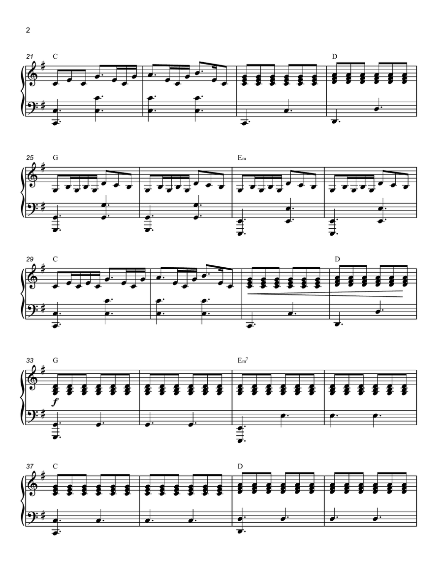 The Next Life Piano Solo scores gallery preview page 2
