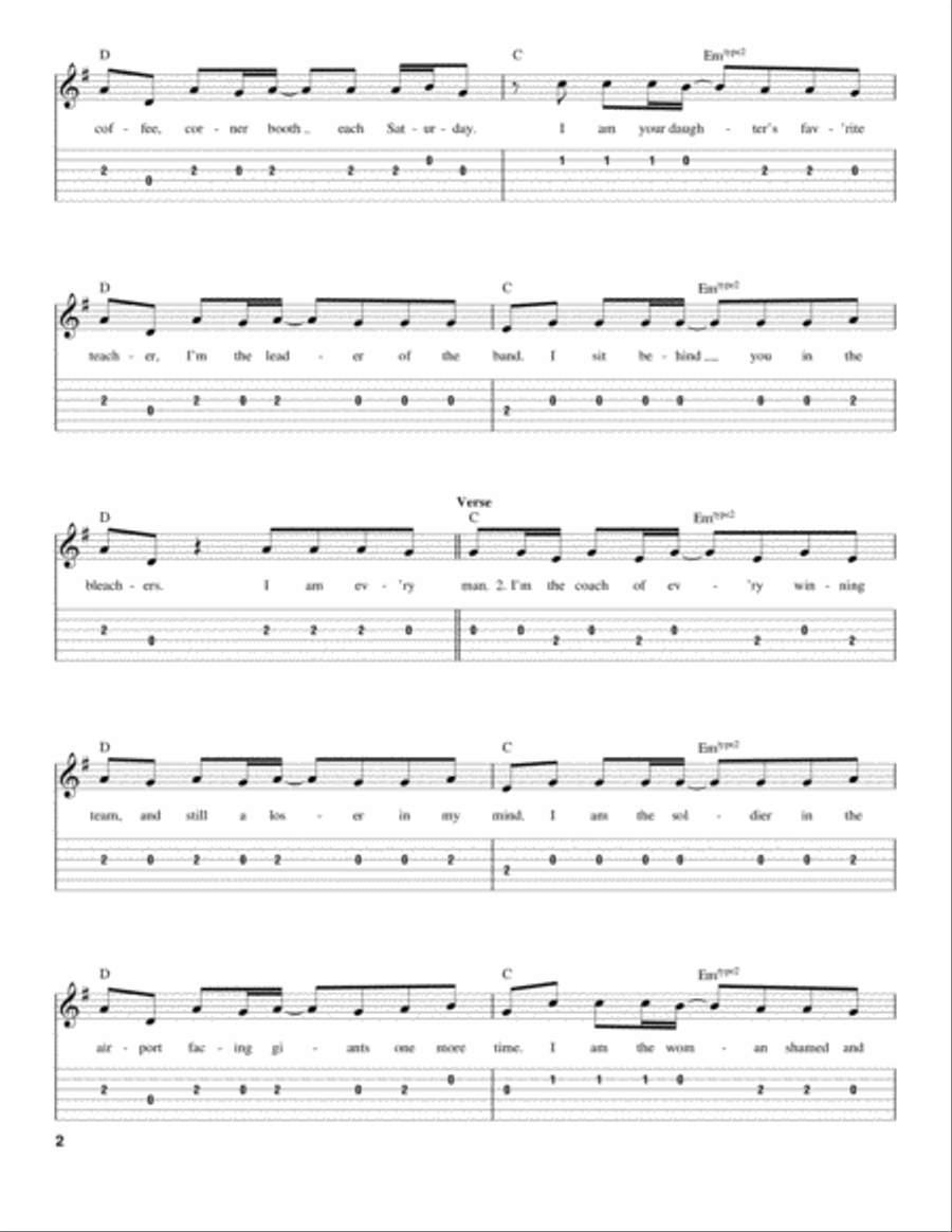 Every Man Acoustic Guitar scores gallery preview page 2