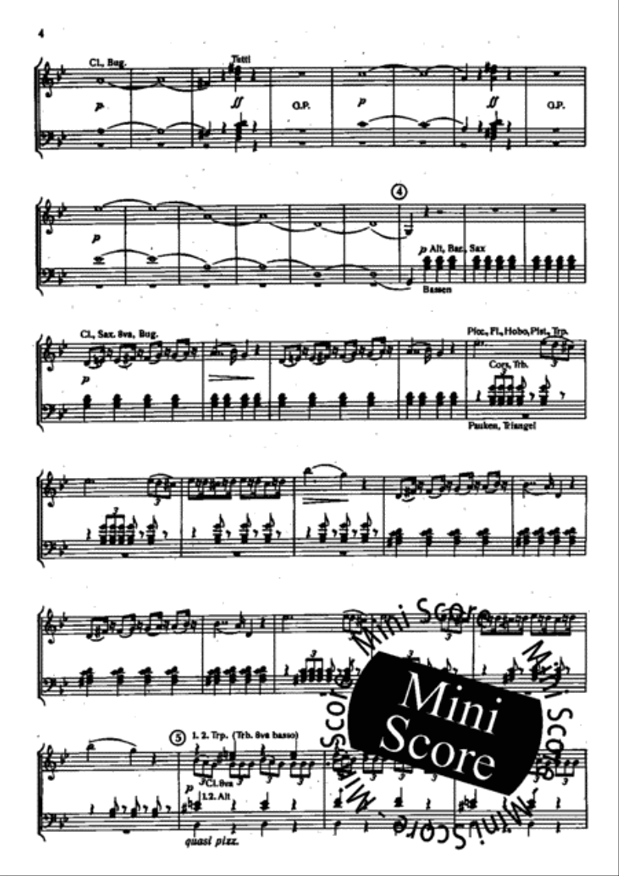 De Stomme van Portici Concert Band scores gallery preview page 6
