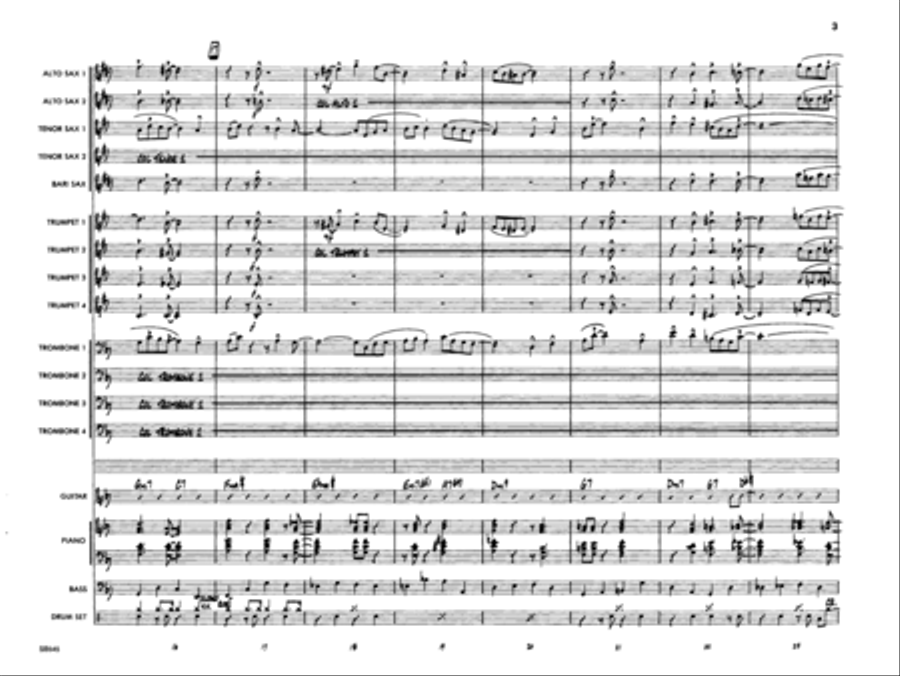 You Can't Get There From Here! Jazz Ensemble scores gallery preview page 4