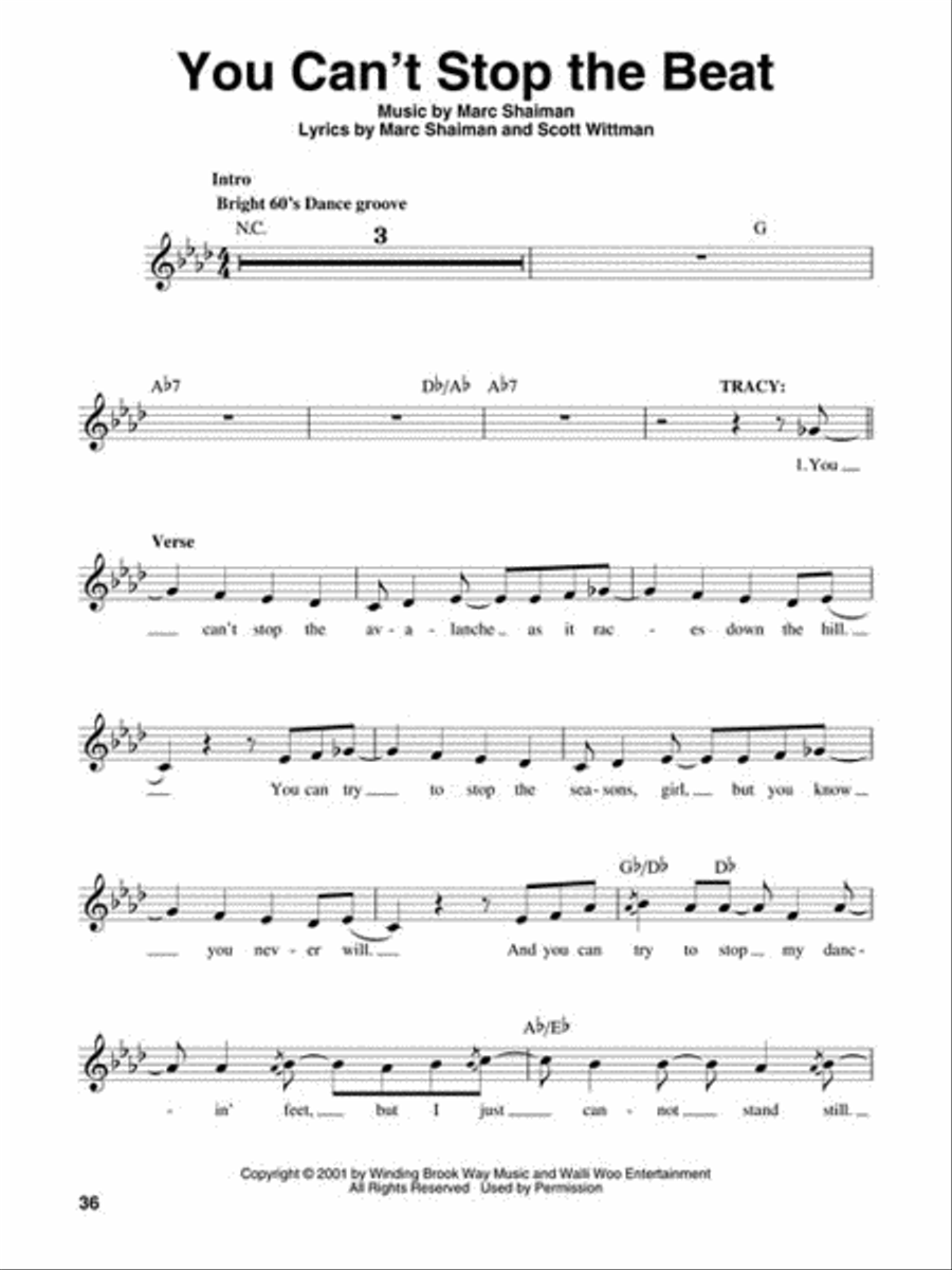 Hairspray Hairspray Voice scores gallery preview page 4