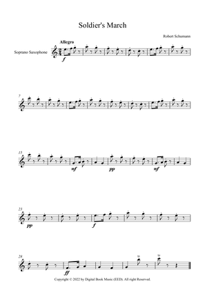 Soldier's March - Robert Schumann (Soprano Sax)