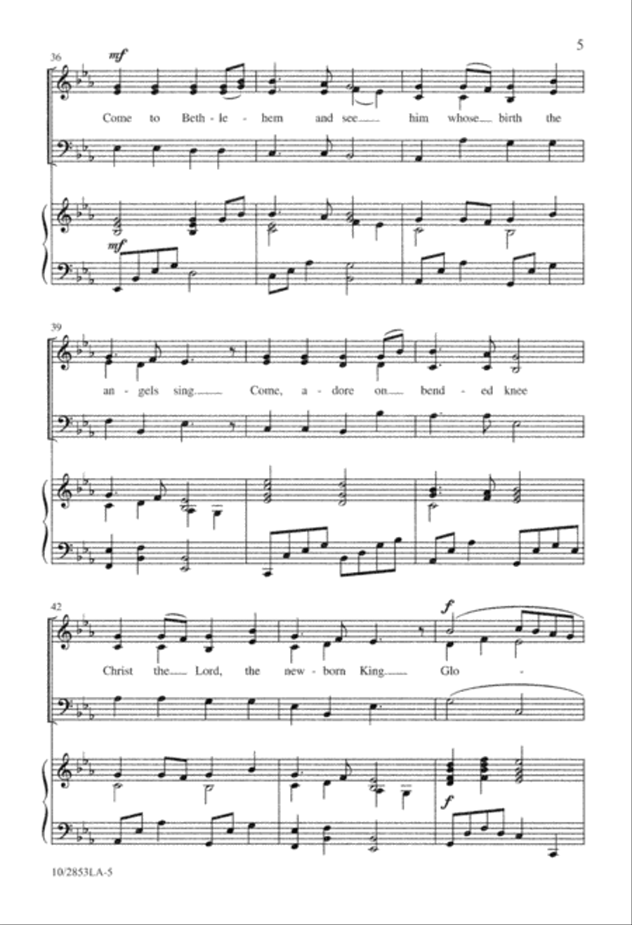 We Seek the Lord We Seek the Lord 3-Part scores gallery preview page 5