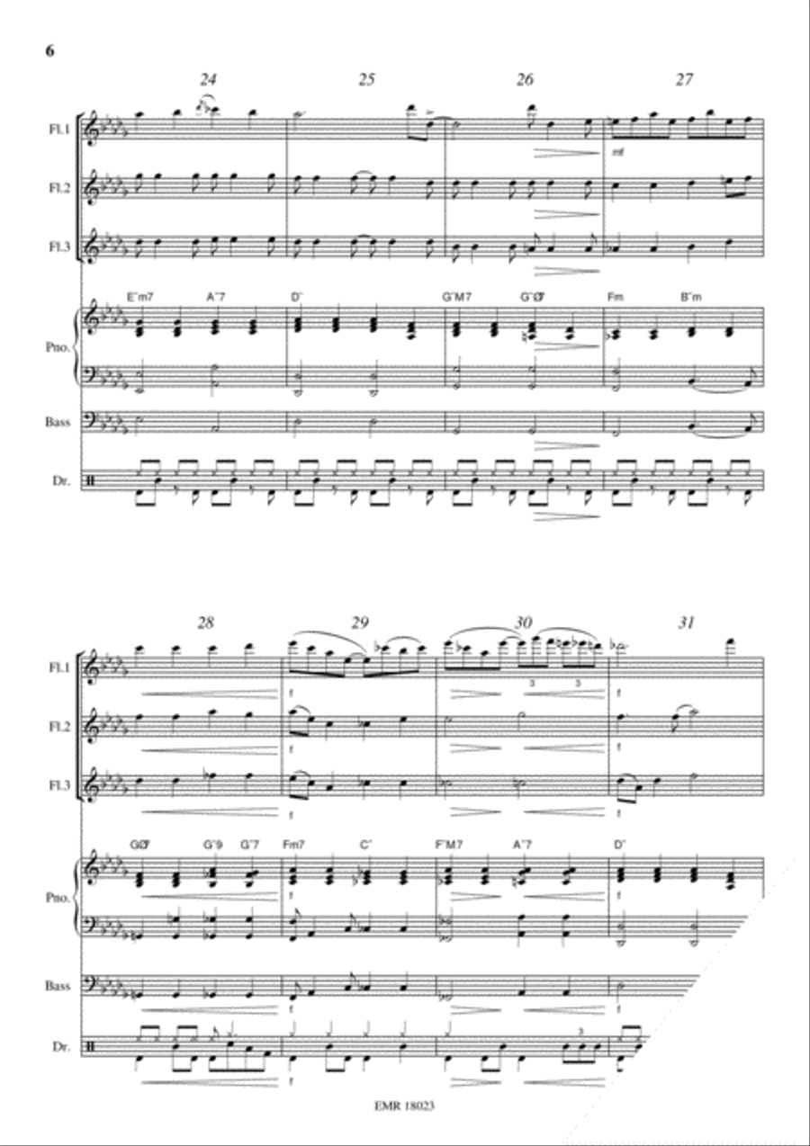 Bess, You Is My Woman Now Flute scores gallery preview page 6