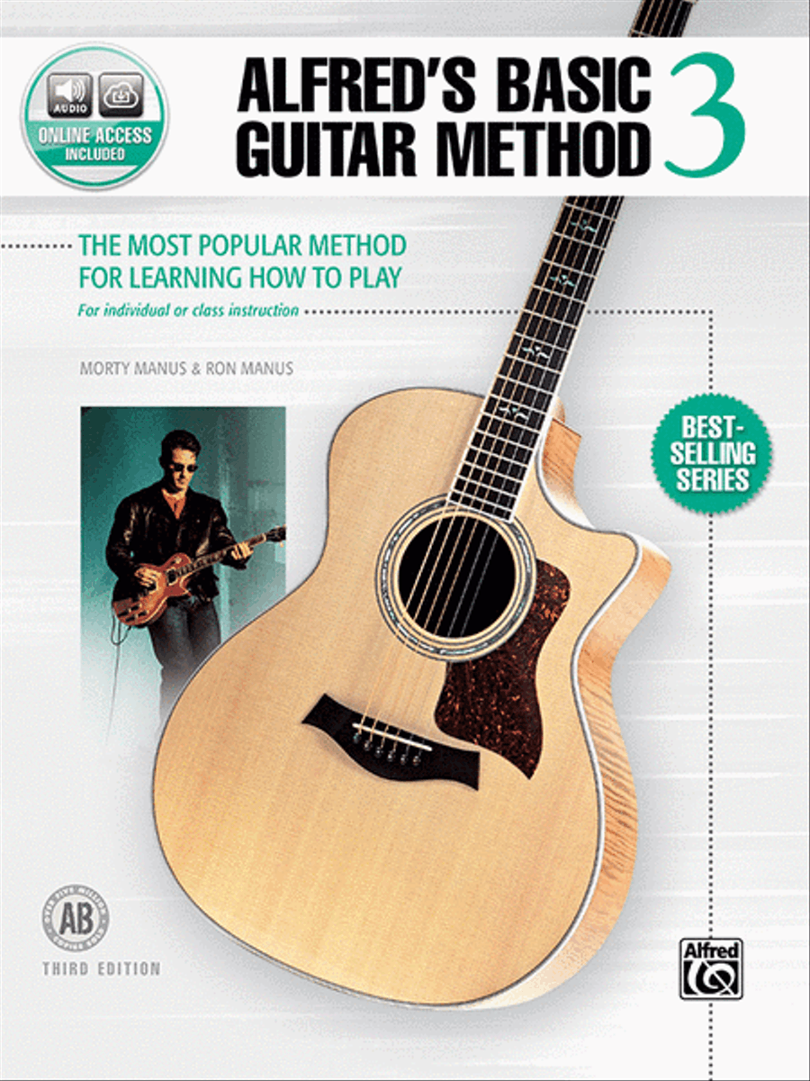 Alfred's Basic Guitar Method, Book 3 Easy Guitar scores gallery preview page 1