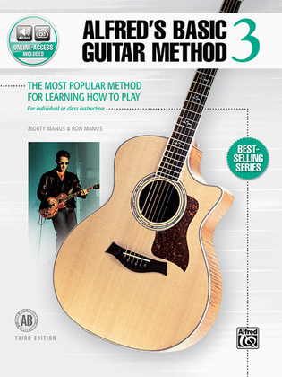 Book cover for Alfred's Basic Guitar Method, Book 3
