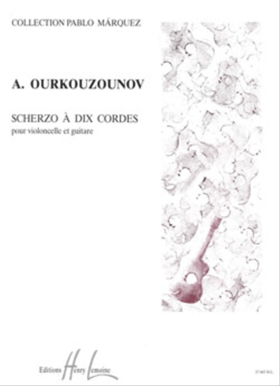 Scherzo A 10 Cordes Cello scores gallery preview page 1