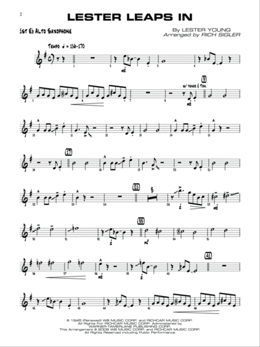 Jazz Band Collection for Jazz Ensemble Jazz Ensemble scores gallery preview page 3