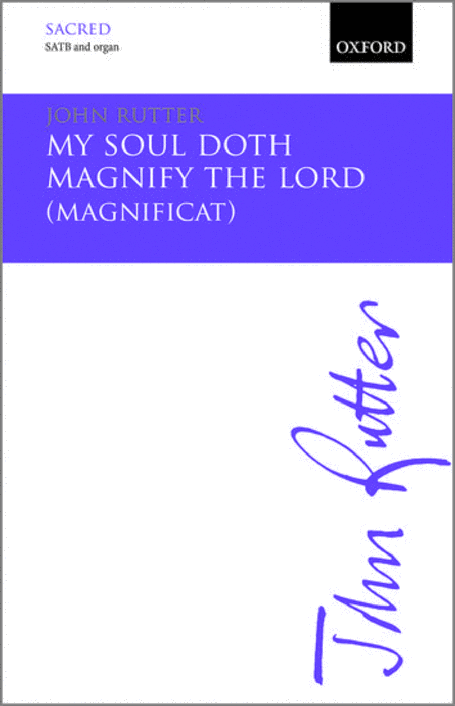 My soul doth magnify the Lord (Magnificat) 4-Part scores gallery preview page 1