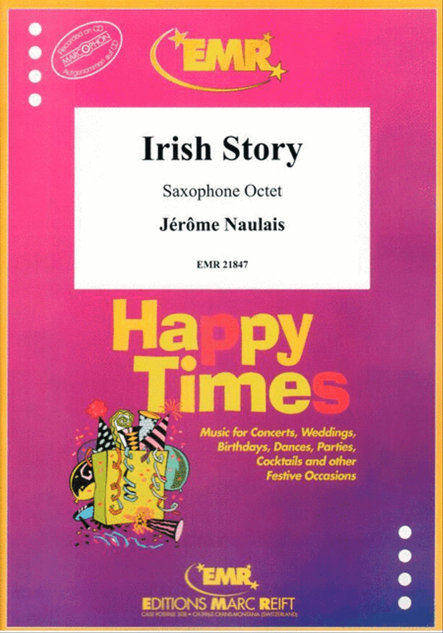 Irish Story Saxophone Ensemble scores gallery preview page 1