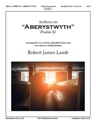 Book cover for Anthem on ABERYSTWYTH