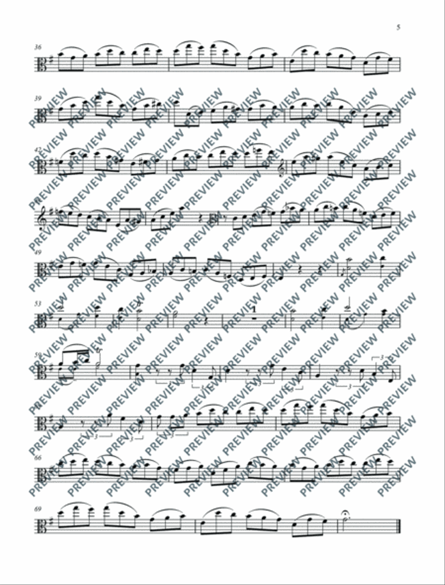 Classical Highlights for Viola Piano Accompaniment scores gallery preview page 6