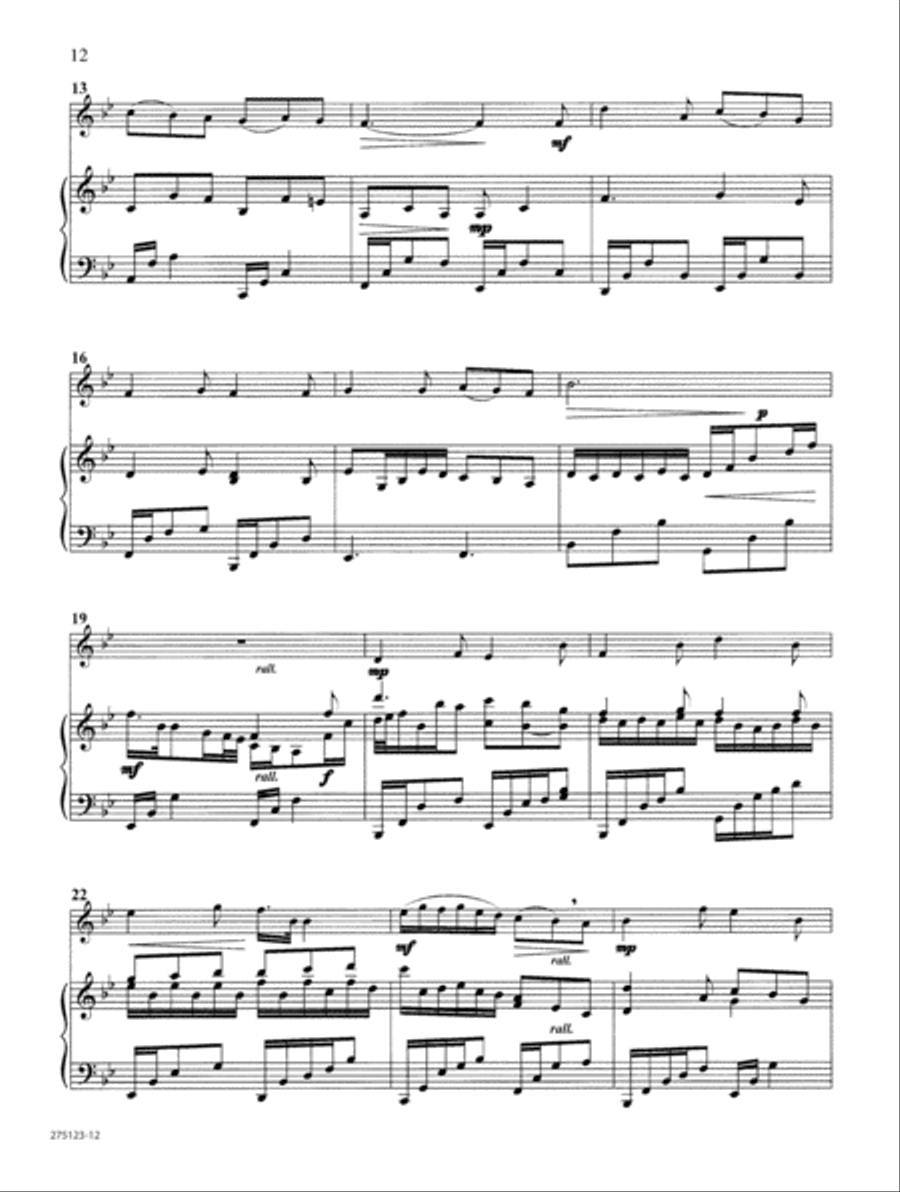 Christmas Journeys Flute Solo scores gallery preview page 7