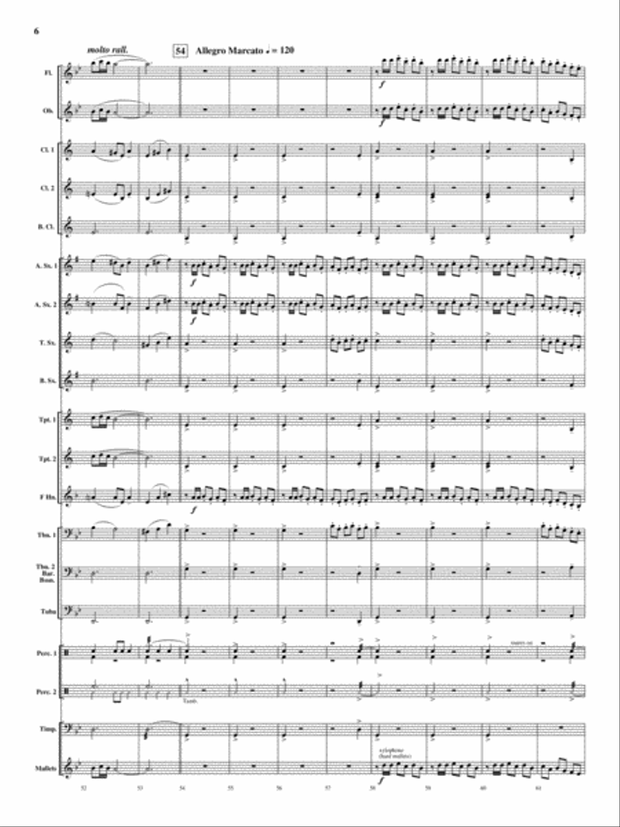 Viva Espania Viva Espania Concert Band scores gallery preview page 7