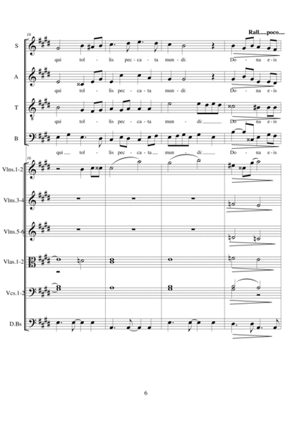 Agnus Dei - Sequence no.11 of the Missa Requiem CS044 image number null