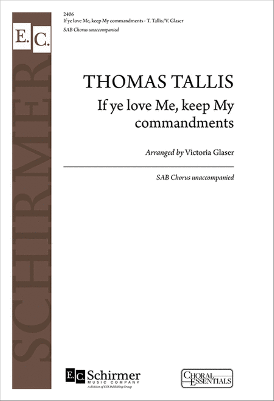 If Ye Love Me, Keep My Commandments 3-Part scores gallery preview page 1